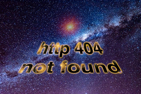 Bild der 404-Fehlerseite